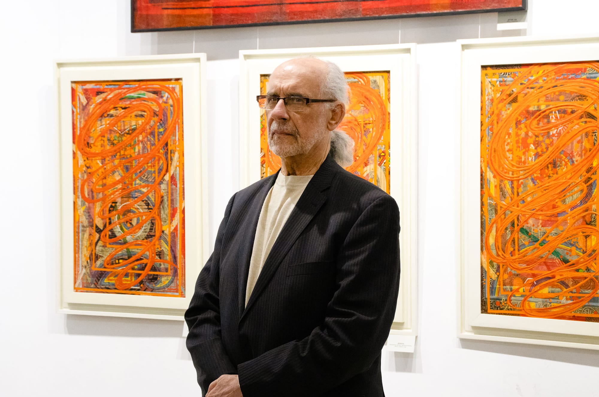 Персональна виставка Віктора Олексенка «Під знаком теми»