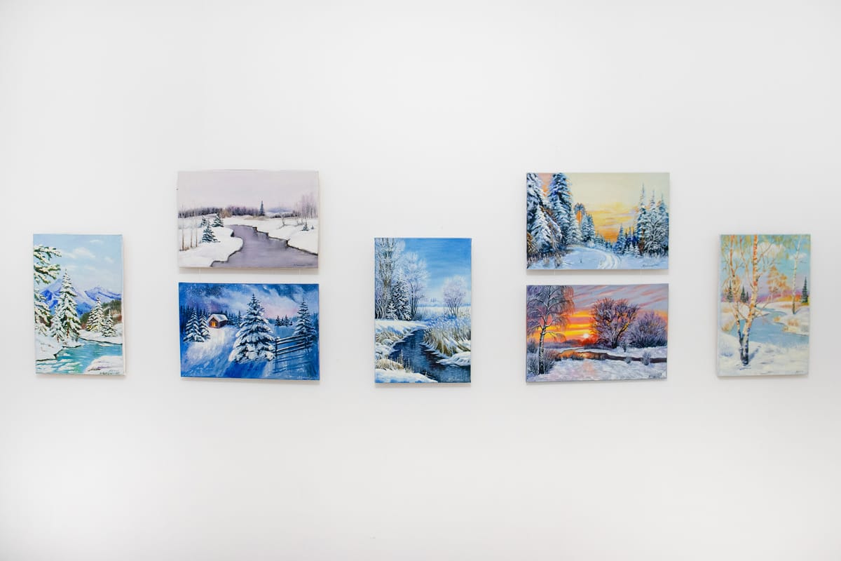 Виставка «Зимова» художниці аматорки Марії Завалко