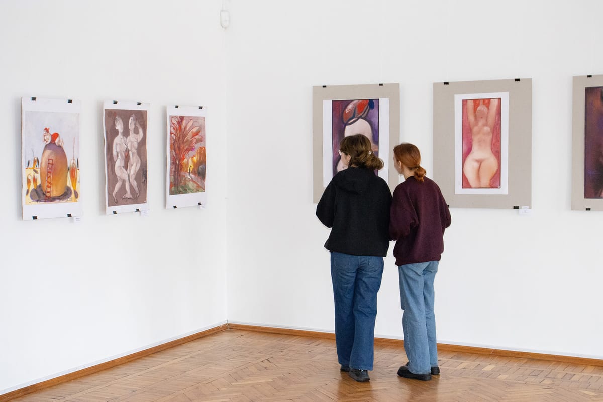 Виставка графічних творів Миколи Прокопенка