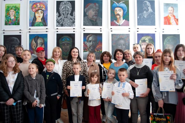 Виставка ІІІ відкритого дитячого міського мистецького конкурсу «ВОЛЬНАНОВА діти»